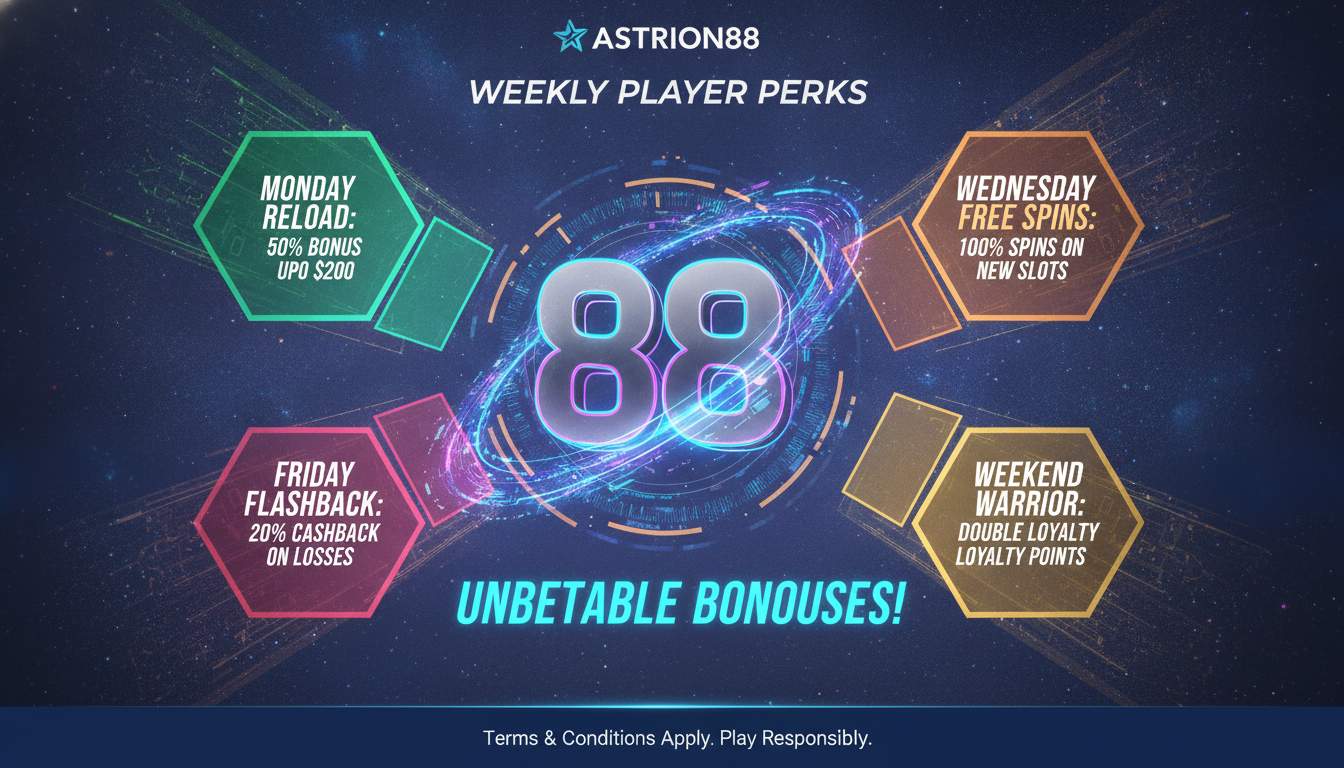 Weekly Promotions at ASTRION88